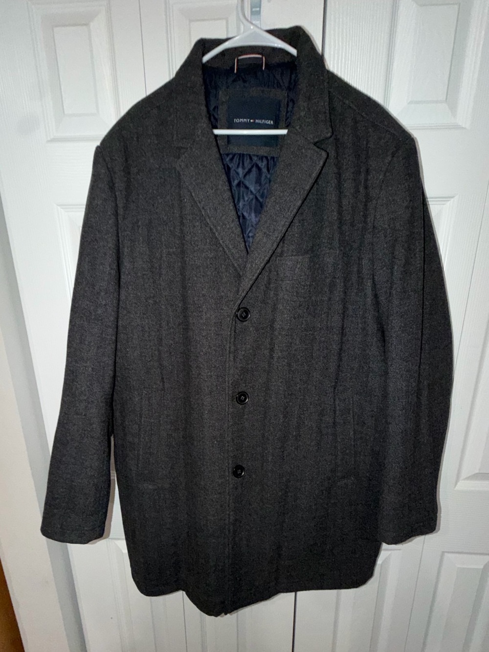 Tommy Hilfiger Men's Dark Charcoal Gray Sport Coat Blazer